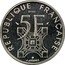 France 5 Francs Eiffel Tower. Essai 1989 KM# E143 5 F J. JIMENEZ REPUBLIQUE FRANÇAISE ESSAI coin obverse