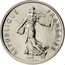 France 5 Francs Piedfort 1985 KM# P945 LIBERTE EGALITE FRATERNITE 5 FRANCS 1984 coin reverse