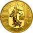France 50 Euro Historic Coins. Franc A Cheval 2015 Proof KM# 2266 RF 20 15 coin obverse