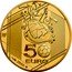 France 50 Euro UEFA Euro in France 2016 Proof KM# 2330 50 EURO RF 2016 coin obverse
