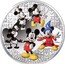France 50 Euro Mickey Mouse Through the Ages 2016 Proof KM# 2344 RF © DISNEY MICKEY A TRAVERS LES AGES coin obverse