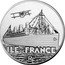 France 50 Euro L'Ile de France Ship 2016 Proof KM# 2338 ILE DE FRANCE RF coin obverse