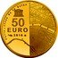 France 50 Euro Museum d'Orsay and Petit Palais 2016 Proof KM# 2334 50 EURO 2016 UNESCO PARIS, RIVES DE LA SEINE PETIT PALAIS ORSAY coin reverse