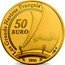 France 50 Euro The Belem 2016 Proof KM# 2332 LES GRANDS NAVIRES FRANÇAIS 50 EURO 2016 coin reverse