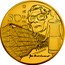 France 50 Euro Georges Pompidou Centre & Yves Saint Lauren 2016 Proof KM# 2326 50 EURO YVES SAINT LAUREN coin reverse