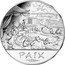 France 50 Euro (Asterix Republican values. Peace) PAIX coin reverse