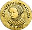 France 50 Euro Catherine de' Medici 2017  Proof KM# 2415 CATHERINE DE MÉDICIS 1519-1589 coin reverse