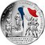 France 50 Euro Coin of History. French Flag 2019  KM# 2802 DRAPEAUX DONNES A L'ARMEE PAR NAPOLEON IER AU CHAMPS DE MARS LE 14 FRIM AN XIII DN.DIR.JE.F coin reverse