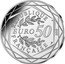 France 50 Euro Mickey & France. Montmartre 2018  KM# 2527 RÉPUBLIQUE FRANÇAISE EURO 50 2018 coin obverse