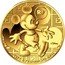 France 50 Euro Mickey Mouse Through the Ages. Mickey’s Nightmare 2016 RF ©DISNEY MICKEY A TRAVERS LES AGES coin obverse