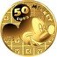 France 50 Euro Mickey Mouse Through the Ages. Mickey’s Nightmare 2016 MICKEY 50 EURO 2016 coin reverse