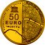 France 50 Euro (National Assembly and Place of Concorde) KM# 2422 UNESCO 50 EURO 2017 PARIS, RIVES DE LA SEINE PLACE DE LA CONCORDE PALAIS BOURBON coin reverse