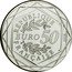 France 50 Euro Peace. Spring & Summer 2014  Proof RÉPUBLIQUE FRANÇAISE EURO 50 2014 coin obverse