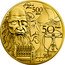 France 50 Euro Renaissance Era 2019  Proof KM# 2818 LEONARDO DA VINCI 500 ANS 50 EURO coin reverse