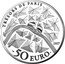 France 50 Euro (The Place de la Bastille) KM# 2432 TRÉSORS DE PARIS 2017 50 EURO coin reverse