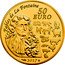 France 50 Euro Year of the Rooster 2017 FABLES DE LA FONTAINE 50 EURO 2017 coin reverse