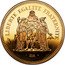 France 50 Francs (Piedfort Issue) LIBERTÉ ÉGALITÉ FRATERNITÉ DUPRÉ coin reverse