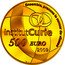 France 500 Euro 100th Anniversary of the Institut Curie 2009 P Proof KM# 1615 ENSEMBLE, PRENONS LE CANCER DE VITESSE INSTITUT CURIE 500 EURO 2009 coin reverse