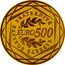 France 500 Euro The Sower 2010 KM# 1642 LIBERTÉ ÉGALITÉ FRATERNITÉ EURO 500 coin reverse