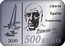 France 500 Euro Pablo Picasso 2010 Proof KM# 1712 LIBERTÉ ÉGALITÉ FRATERNITÉ PICASSO 1881 1973 2010 500 EURO coin reverse