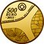 France 500 Euro Palace of Versailles 2011 Proof KM# 1812 500 EURO 2011 PATRIMOINE MONDIAL DE L'UNESCO coin reverse