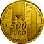 France 500 Euro 50 Years of European Space Cooperation 2014 Proof KM# 2140 EESA 500 EURO RF 50 ANS DE COOPÉRATION SPATIALE EUROPÉENNE.1964-2014 coin obverse