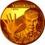 France 500 Euro 50th Anniv. of the Death of Yves Klein 2012 YVES KLEIN 2012 coin reverse