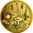 France 500 Euro Chef Guy Savoy 2017  Proof KM# 2453 LA CUISINE EST L'ART DE TRANSFORMER INSTANTANÉMENT EN JOIE DES PRODUITS CHARGES D'HISTOIRE GUY SAVOY RF coin obverse