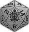 Niue Two Dollars Dungeons & Dragons 2023  Proof 18 4 2 TWO DOLLARS 14 PUBLIC SEAL OF NIUE ATUA NIUE TUKULAGI 2023 12 6 10 8 16 coin obverse