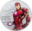 Niue Two Dollars (Elizabeth II Iron Man) ©MARVEL IRON MAN coin reverse