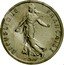 France 1/2 Franc (Piedfort) KM# P696 REPUBLIQUE FRANÇAISE O.ROTY coin obverse