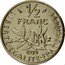 France 1/2 Franc (Piedfort) KM# P634 LIBERTE EGALITE FRATERNITE 1/2 FRANC 1979 coin reverse