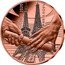 France 1/4 Euro Handover from Tokyo to Paris 2021  KM# 2939 TOKYO 2020 PARIS 2024 coin reverse
