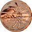 France 1/4 Euro Olympic Games in Paris. Swimming 2021  KM# 2942 2021 PARIS 2024 - XXXIIIE OLYMPIADES NATATION coin reverse