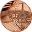 France 1/4 Euro Paralympic Games in Paris. Tennis 2021  KM# 2941 PARIS 2024 RF 1/4 EURO coin obverse