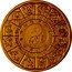 France 1/4 Euro Year of the Rabbit 2023 (2022)  KM# 3129 COCHON 猪 RAT 鼠 BOEUF 牛 TIGRE 虎 LAPIN 兔 DRAGON 龍 SERPENT 蛇 CHEVAL ⾺ CHÈVRE 羊 SINGE 猴 COQ 鷄 CHIEN 狗 1/4€ RF coin obverse