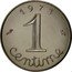 France 1 Centime (Piedfort) KM# P461 1 CENTIME 1 9 7 3 coin obverse