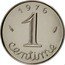 France 1 Centime (Piedfort) KM# P539 1 CENTIME 1 9 7 6 coin obverse