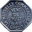 France 1 Franc (Commune of Calais) VEND DE TOUT A CRÉDIT LA MUTUELLE COMMERCIALE coin obverse