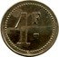 France 1 Franc Commune of Perpignan. Mess 1917 ND 1 F coin reverse