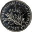 France 1 Franc (O. Roty - Essai Piedfort) KM# PE325 LIBERTE EGALITE FRATERNITE 1 FRANC 1959 coin reverse