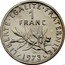 France 1 Franc (O. Roty - Piedfort) KM# P476 1 FRANC LIBERTE EGALITE FRATERNITE 1973 coin obverse
