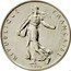 France 1 Franc (O. Roty - Piedfort) KM# P501 REPUBLIQUE FRANÇAISE O. ROTY coin obverse