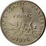 France 1 Franc (O. Roty - Piedfort) KM# Pn500 LIBERTE EGALITE FRATERNITE 1 FRANC 1974 coin reverse