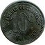 France 10 Centimes (Chamber of Commerce. Department of Herault) 10 C. CHAMBRE DE COMMERCE DE L'HERAULT coin reverse