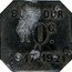 France 10 Centimes (Cinema Castillet. Commune of Perpignan) BON POUR 1917-1921 10 C coin reverse
