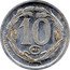 France 10 Centimes Commune of Chatellerault 1922  10 CMES THEVENON coin reverse