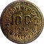 France 10 Centimes (Commune of Dunkerque) ST DES COMMERCANTS 10 CES 1922 DUNKERQUE coin obverse