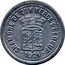 France 10 Centimes (Commune of Elbeuf) CHAMBRE DE COMMERCE D'ELBEUF 1921 coin obverse