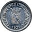 France 10 Centimes (Commune of Evreux) CHAMBRE DE COMMERCE D'EVREUX 1921 coin obverse